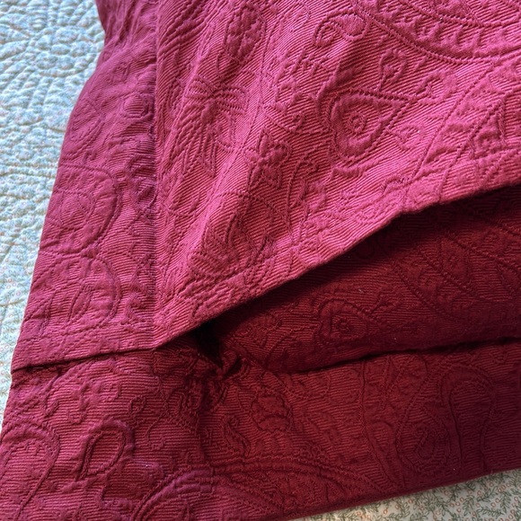 2 Cuddledown Quality Brand Pillow Shams 100% Cotton Luxurious Style Quality EUC - Picture 6 of 14